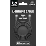 Fresh n Rebel USB-C-Lightning Fabriq cable 2.0m Storm Grey