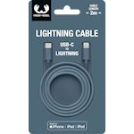 Fresh n Rebel USB-C-Lightning Fabriq cable 2.0m Dive Blue