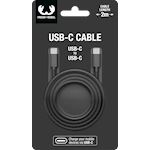 Fresh n Rebel USB-C-USB-C Fabriq cable 2.0m Storm Grey