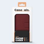Caseuals 2-in-1 Bookcase MagSafe Apple iPhone 15 Red