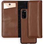 Selencia Eny Removable Vegan Leather Clutch Samsung Galaxy S20 - Brown