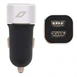 Accezz Dual USB Car Charger - 4,8A - Black