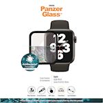 PanzerGlass Apple Watch Series 4/5/6/SE 40 mm - Black - Anti-Bacterial - SUPER+ Glass