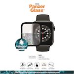 PanzerGlass Apple Watch Series 4/5/6/SE 44 mm - Black - Anti-Bacterial - SUPER+ Glass