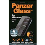PanzerGlass Apple iPhone 12 Pro Max - Black Case Friendly - Anti-Bacterial - MicroFracture Technology