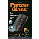 PanzerGlass Apple iPhone 12/12 Pro - Black Case Friendly - Anti-Glare AB - MicroFracture Technology