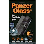 PanzerGlass Apple iPhone 12 Pro Max - Black Case Friendly - Anti-Blue Light - Anti-Bacterial - MicroFracture Technology