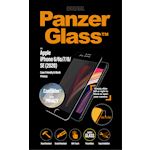 PanzerGlass Apple iPhone 6/6S/7/8/SE (2020)/SE (2022) Case Friendly PRIVACY CamSlider - Black - SUPER+ Glass