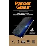 PanzerGlass Apple iPhone 13 Pro Max - Black Case Friendly Privacy - Anti-Bacterial - MicroFracture+