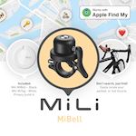 MiLi MiBell Copper Bicycle Anti-Loss Bell Black