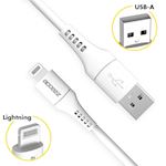 Accezz MFI Certified Lightning to USB Cable - 2 meter - White