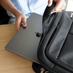 Accezz Classic Series Laptop Bag 17.3" - Black