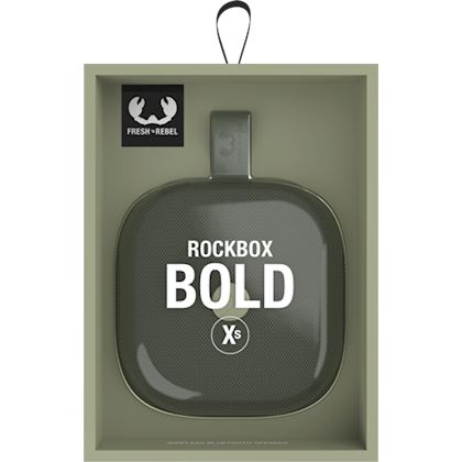BOLD Rebel Green Rockbox speaker Wireless Dried Xs Bluetooth - | - Fresh Dividino n