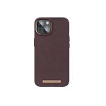 Njord Genuine Leather Case Apple iPhone 14 - Brown